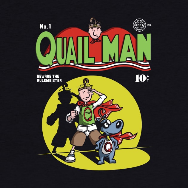 Quail man by CoDDesigns